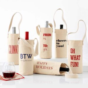The Customizable Gift Wine Bag
