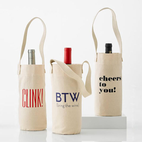 The Customizable Gift Wine Bag